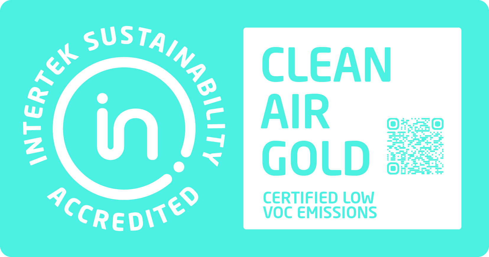 Intertek Clean Air Gold certification mark