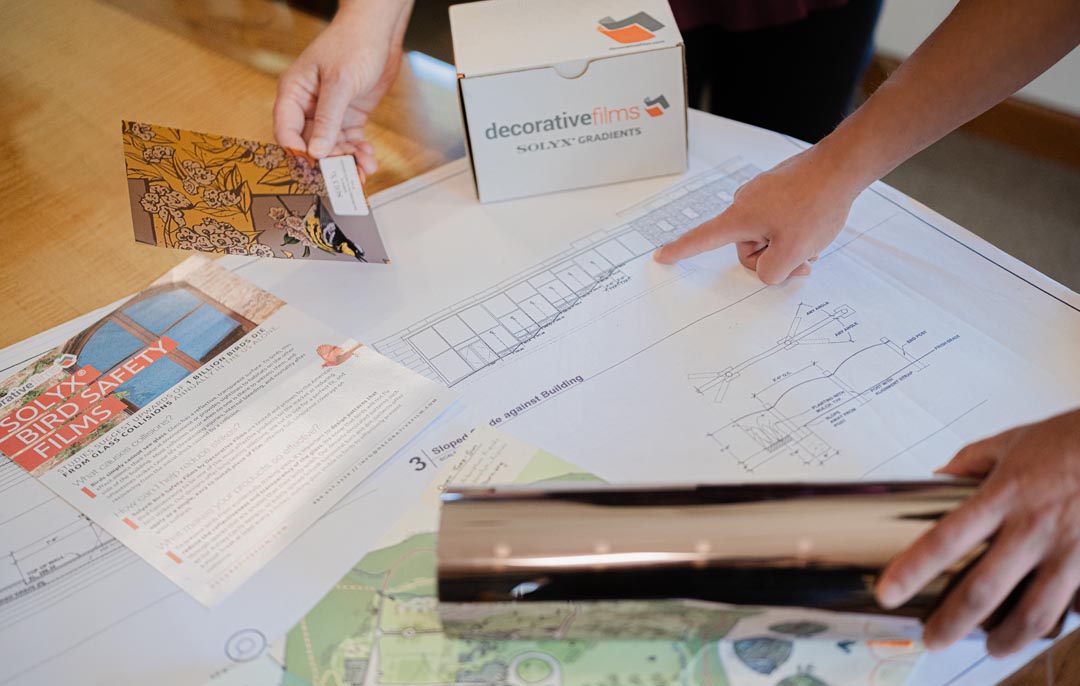 Architectural specifications, product samples, and project documentation